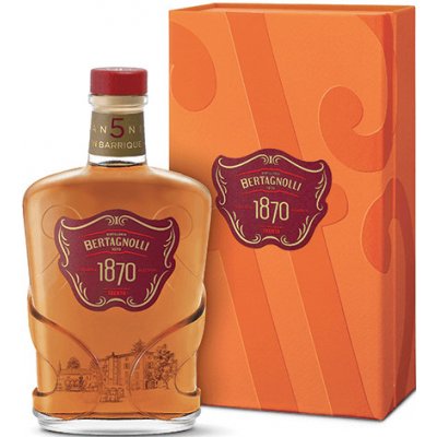 Grappa Riserva 1870 G. Bertagnolli 5y 40% 0,7 l (holá láhev) – Hledejceny.cz