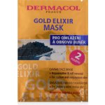 Dermacol Gold Elixir Caviar Face Mask omlazující maska s kaviárem 2 x 8 g – Hledejceny.cz