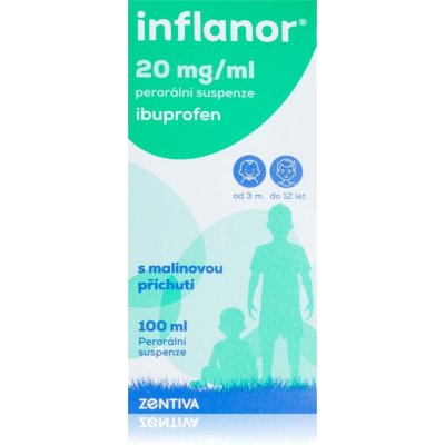 INFLANOR 0MG/ML POR SUS 100ML – Hledejceny.cz