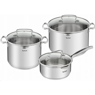 Tefal Sada hrnců Duetto+ nerezová ocel , 6dílná – Hledejceny.cz
