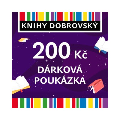 Knihomolská elektronická dárková poukázka 200 Kč – Zboží Dáma
