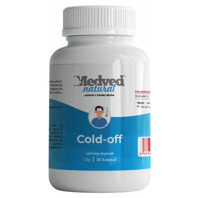 Medveď natural Cold-off 30 kapslí – Hledejceny.cz