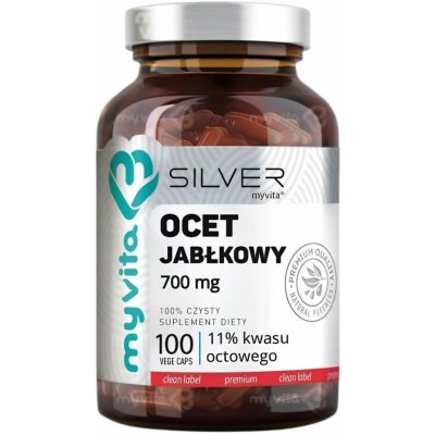 MyVita Silver Apple Cider Vinegar 700 mg 100 kapslí – Hledejceny.cz