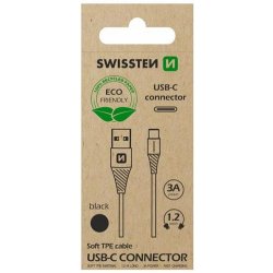 Swissten 71503301ECO USB/USB-C, 1,2m, bílý