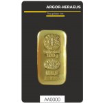 Argor-Heraeus zlatý slitek litý 100 g – Zboží Mobilmania