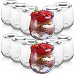 Orion 4 sklenice na jogurt a dezert s víčkem YOGO 4ks x 200ml – Sleviste.cz