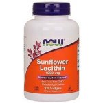 Now Foods Slunečnicový Lecitin bez GMO 1200 mg 100 kapslí – Hledejceny.cz