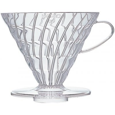 Hario Dripper V60-03 Plastic Clear – Zboží Dáma