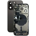 Kryt Apple iPhone 14 Pro zadní Housing s Malými Díly černý – Zboží Živě