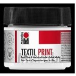 Marabu textilní barva na sítotisk a linoryt/bílá 100 ml – Zboží Mobilmania