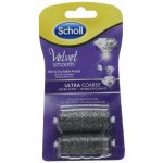 Scholl Velvet Smooth náhradní hlavice s diamantovými krystalky ultra drsná 2 ks – Zboží Dáma