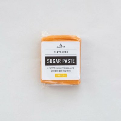 SweetArt Fondán na dort Gold zlatožlutý vanilkový 250 g – Zboží Dáma