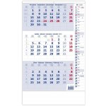 Nástěnný Helma Tříměsíční modrý s poznámkami 2026 – Sleviste.cz