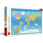 Trefl Politická mapa světa 2000 dílků – Hledejceny.cz