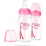 Dr. Brown´s láhev úzkohrdlá Options 2xrůžová 120ml – Zboží Dáma