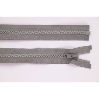 de-park Zip YKK - 60cm - dělitelný - světle šedá - 851 – Hledejceny.cz