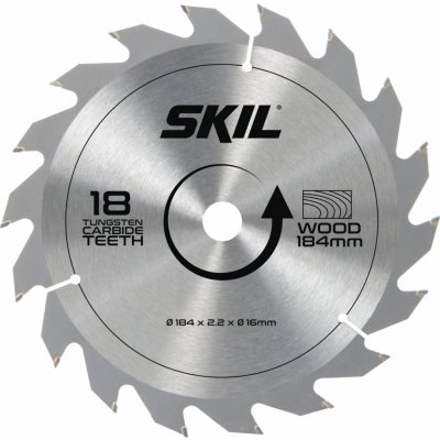 SKIL pilový kotouč na dřevo 184x16mm 18z 2 610 S00 273 – Zboží Mobilmania