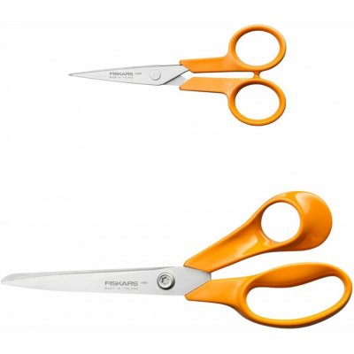 FISKARS Sada nůžek na šití univerzální (21 cm) a vyšívací (13 cm) 1082398 – Hledejceny.cz