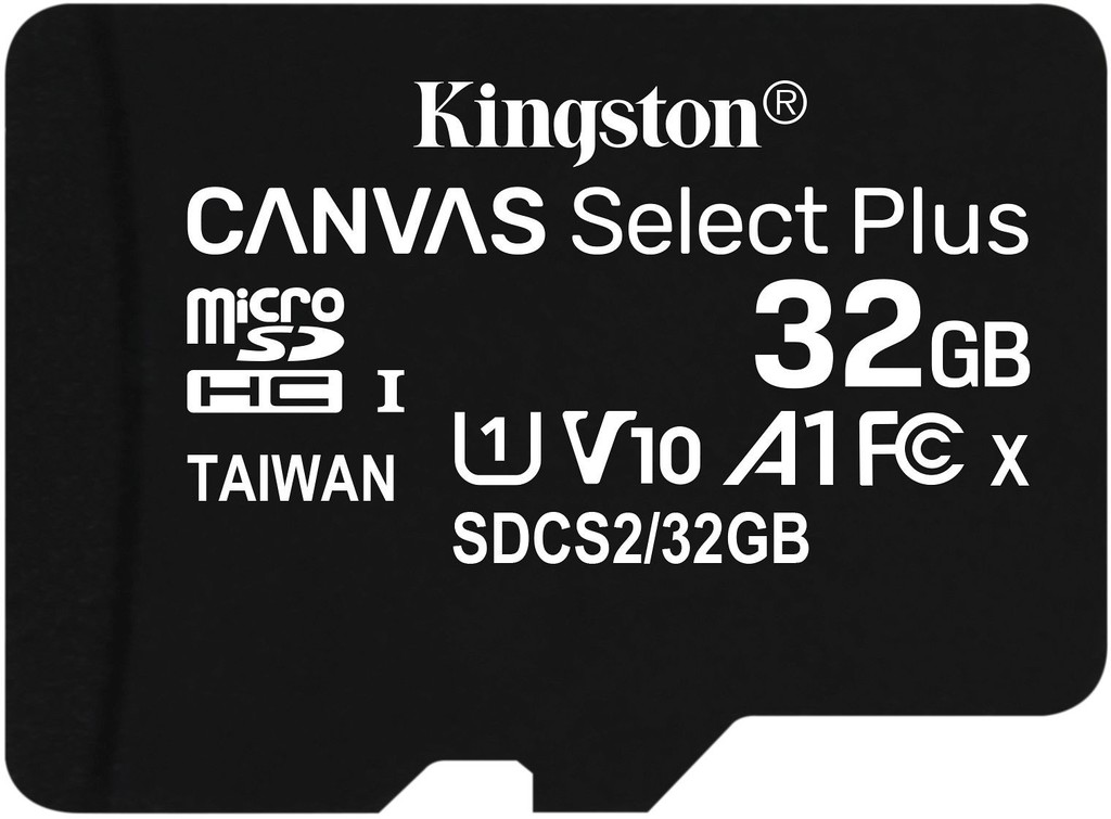 Kingston Canvas Select Plus microSDHC 32 GB SDCS2/32GBSP