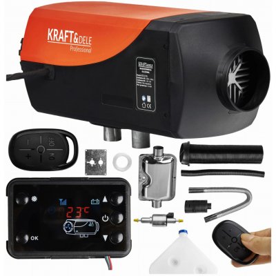 Nezávislé topení do auta 8kW 12V KD11781 KRAFT&DELE – Sleviste.cz