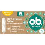 O.B. Normal organické tampony 16 ks – Zboží Dáma