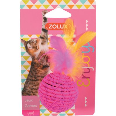 Zolux Elastic Ball hračka pro kočky 11 cm – Zbozi.Blesk.cz