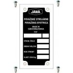 Výrobní štítek s nýty ,,JAWA, BABETTA 228, 206, 207 *MOTOMAX | Zboží Auto