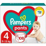 Pampers Pants 4 108 ks – Sleviste.cz