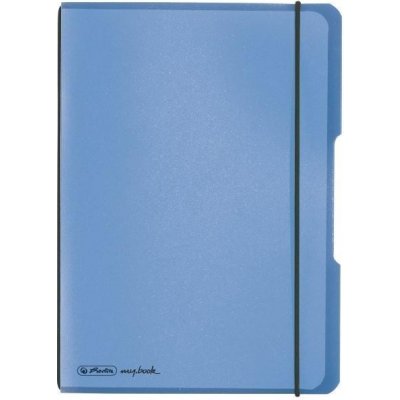 Herlitz sešit flex A5 čtverečkovaný PP modrý – Zboží Dáma