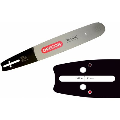 Oregon Vodící lišta Versacut 15” 38cm .325” 1,5mm článků 64 158VXLGK095 – Zboží Dáma