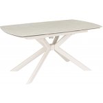 Bizzotto zahradní rozkládací stůl Janika 160/240 x 90 cm s keramickou deskou Krémový – Hledejceny.cz