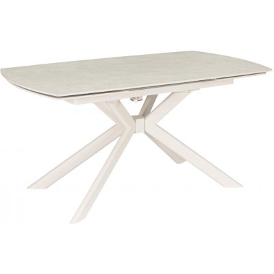 Bizzotto zahradní rozkládací stůl Janika 160/240 x 90 cm s keramickou deskou Krémový – Hledejceny.cz