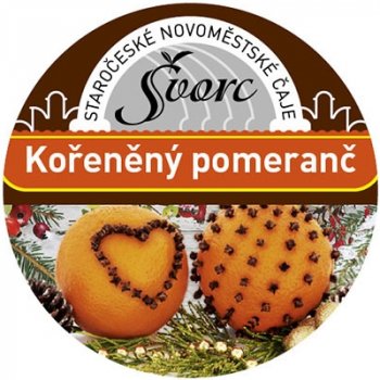 Švorc Pečený čaj Kořeněný pomeranč sklo 275 ml