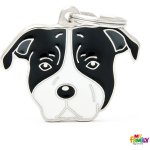 My Family Amstaff gravírovateľný přívěsek 2,8 x 3,9 cm – Zboží Mobilmania