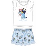 Bluey licence Dívčí pyžamo Bluey bílá světle modrá – Zboží Dáma