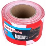 Westberg páska varovací 80 mm x 250 m červeno-bílá – Zboží Dáma