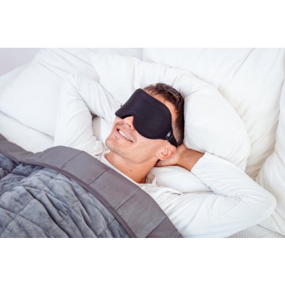 SleepLab Midnight Maska na spaní černá – Hledejceny.cz