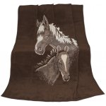 Brotex deka Karmela koně 150x200 – Sleviste.cz