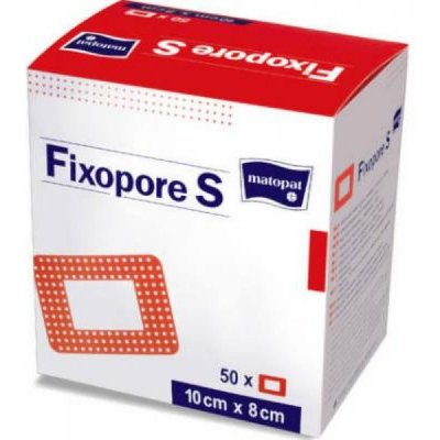 Fixopore S ovál sterilní náplast 6.5 x 9,5 cm 50 ks – Zboží Mobilmania