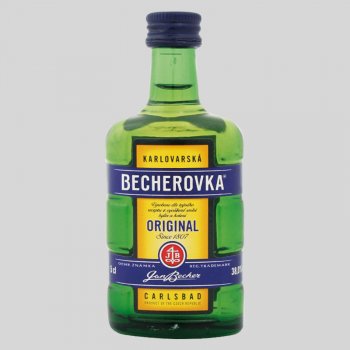 Becherovka 38% 0,05 l (holá láhev)