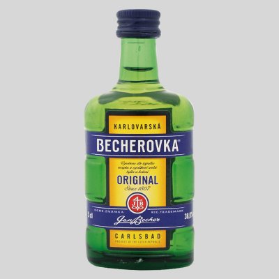 Becherovka 38% 0,05 l (holá láhev) – Hledejceny.cz