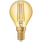 Osram LED žárovka LED E14 P40 4W = 35W 410lm 2400K Teplá bílá 300° Filament Vintage 1906 OSRVINP0010 – Sleviste.cz