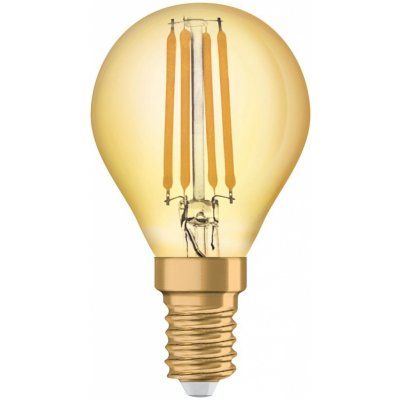 Osram LED žárovka LED E14 P40 4W = 35W 410lm 2400K Teplá bílá 300° Filament Vintage 1906 OSRVINP0010