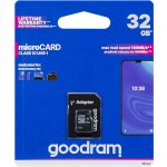 Goodram microSDHC UHS-i 32 GB M1AA-0320R12 – Zboží Živě