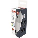 Emos LED žárovka GoSmart E14 470 lm 4,8 W RGB CTT Wi-Fi – Zboží Mobilmania