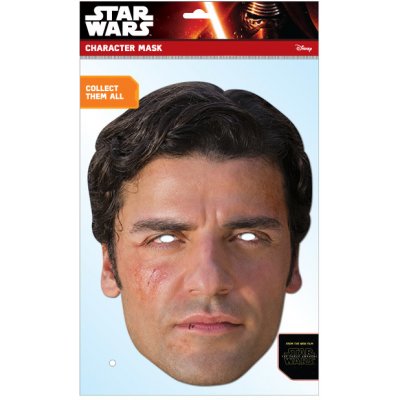 Papírová maska Poe Star Wars The Force Awakens