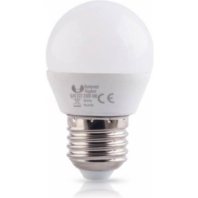 Forever žárovka G45 E27, LED, 6W, 4500K, neutrální bílá – Zboží Živě