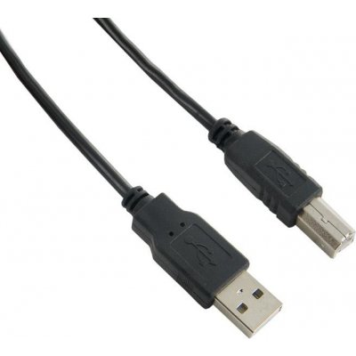 4World 04680 USB 2.0 AM-BM 5m, šedý – Hledejceny.cz