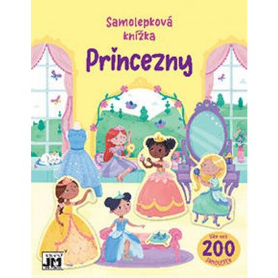 Jiri Models Knížka samolepková Disney Princezny – Zboží Dáma