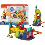 Fisher-Price Autodráha závodní dráha Little People 2v1 – Zbozi.Blesk.cz